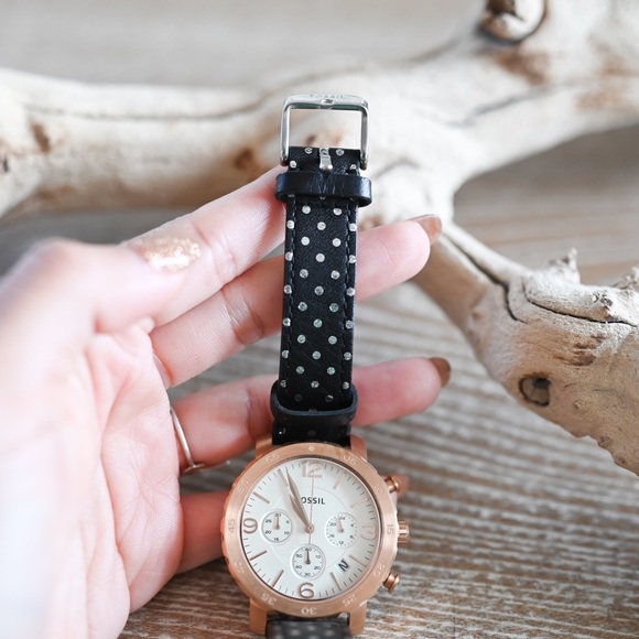 FOSSIL polkadot women watch - Picture 6 of 8